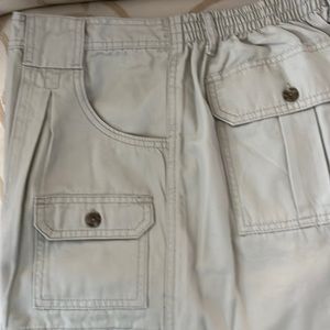 Mens Cargo Shorts Red Head Size 36